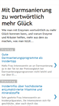 Mobile Screenshot of darmsanierung.suessgras.net
