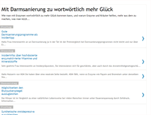 Tablet Screenshot of darmsanierung.suessgras.net